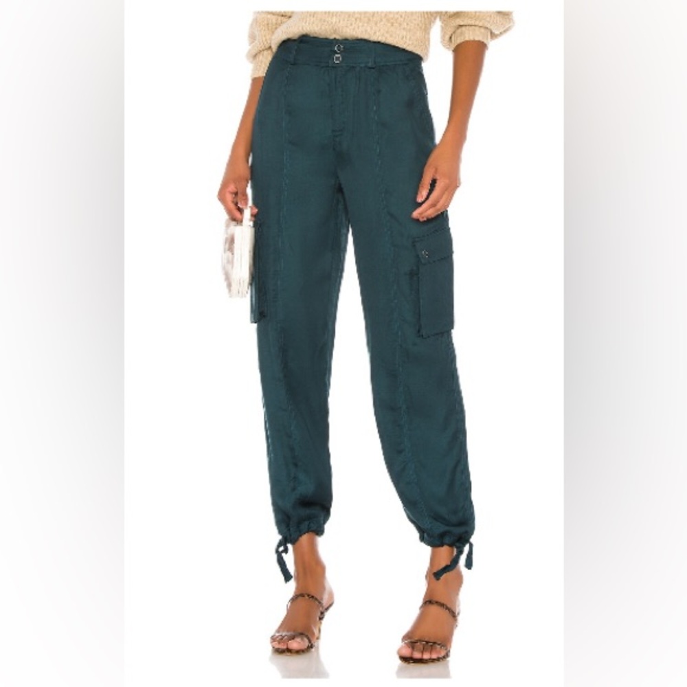 Tularosa Dalary Cargo Pants in Teal